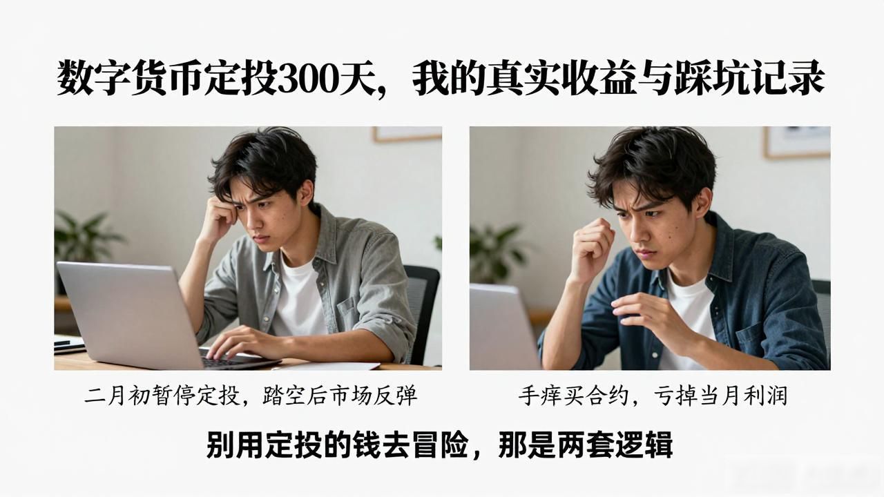 数字货币定投300天，我的真实收益与踩坑记录