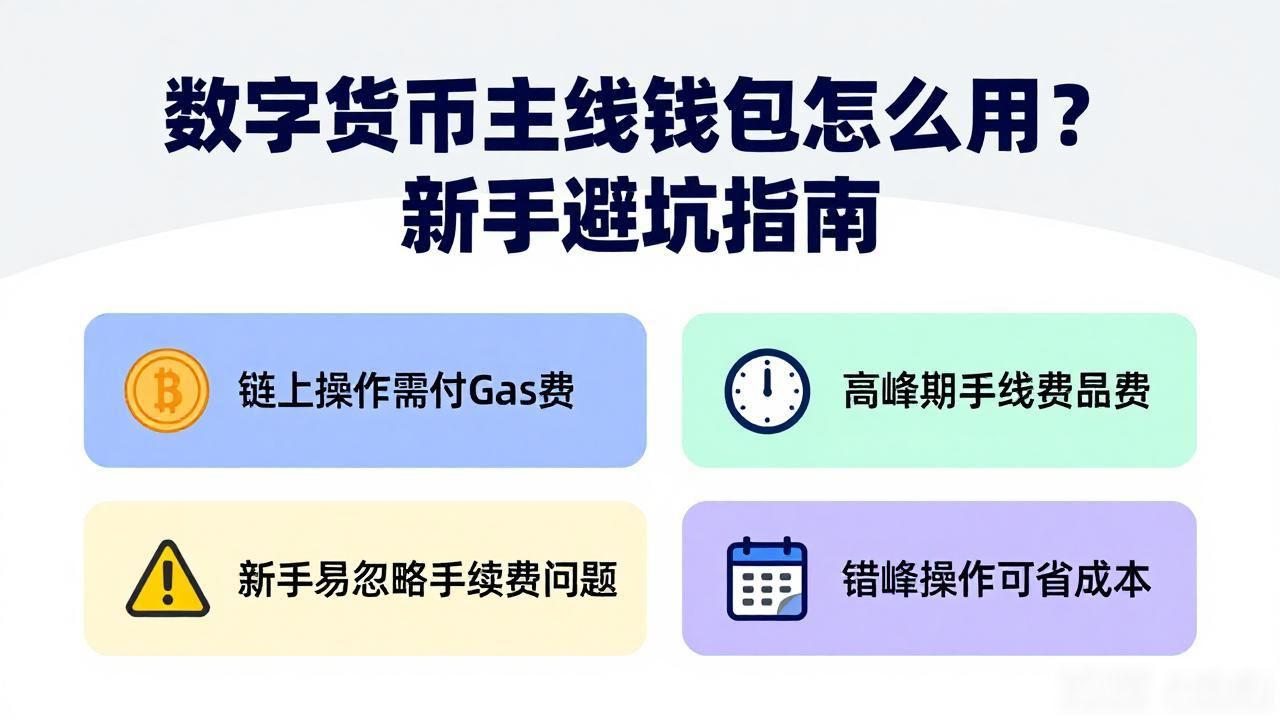 数字货币主线钱包怎么用？新手避坑指南