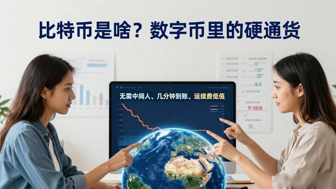 比特币是啥？数字货币里的硬通货