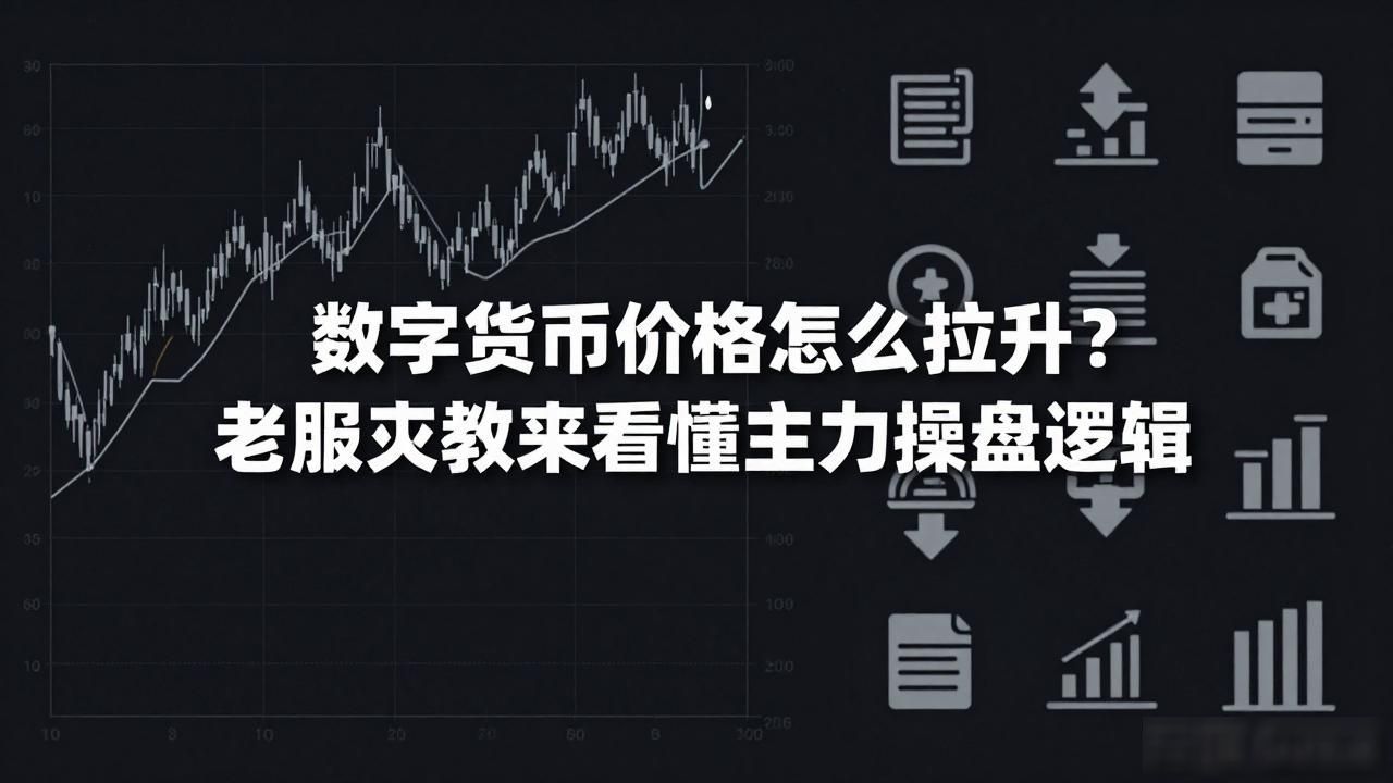 数字货币价格怎么拉升？老股民教你看懂主力操盘逻辑
