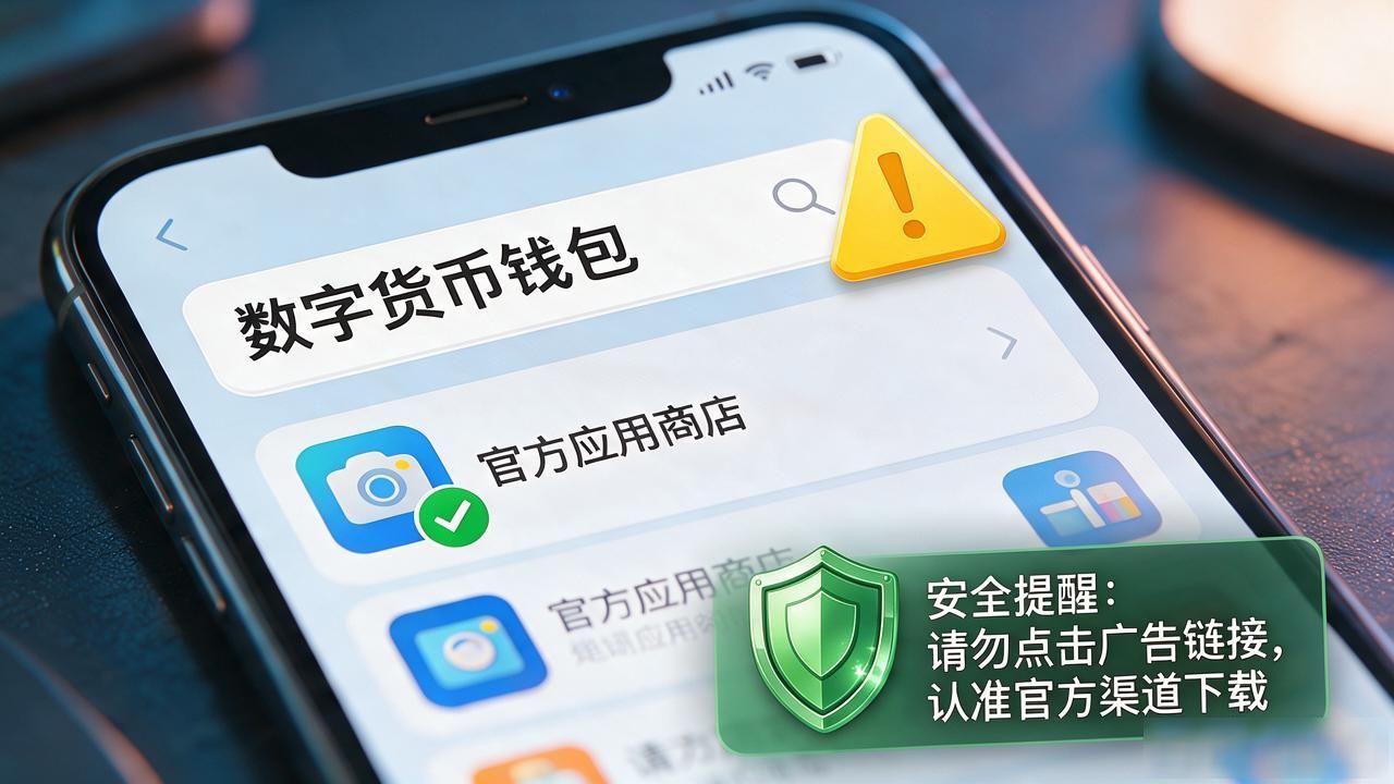 怎么去下载数字货币？新手别搞混，钱包和交易所APP要分清