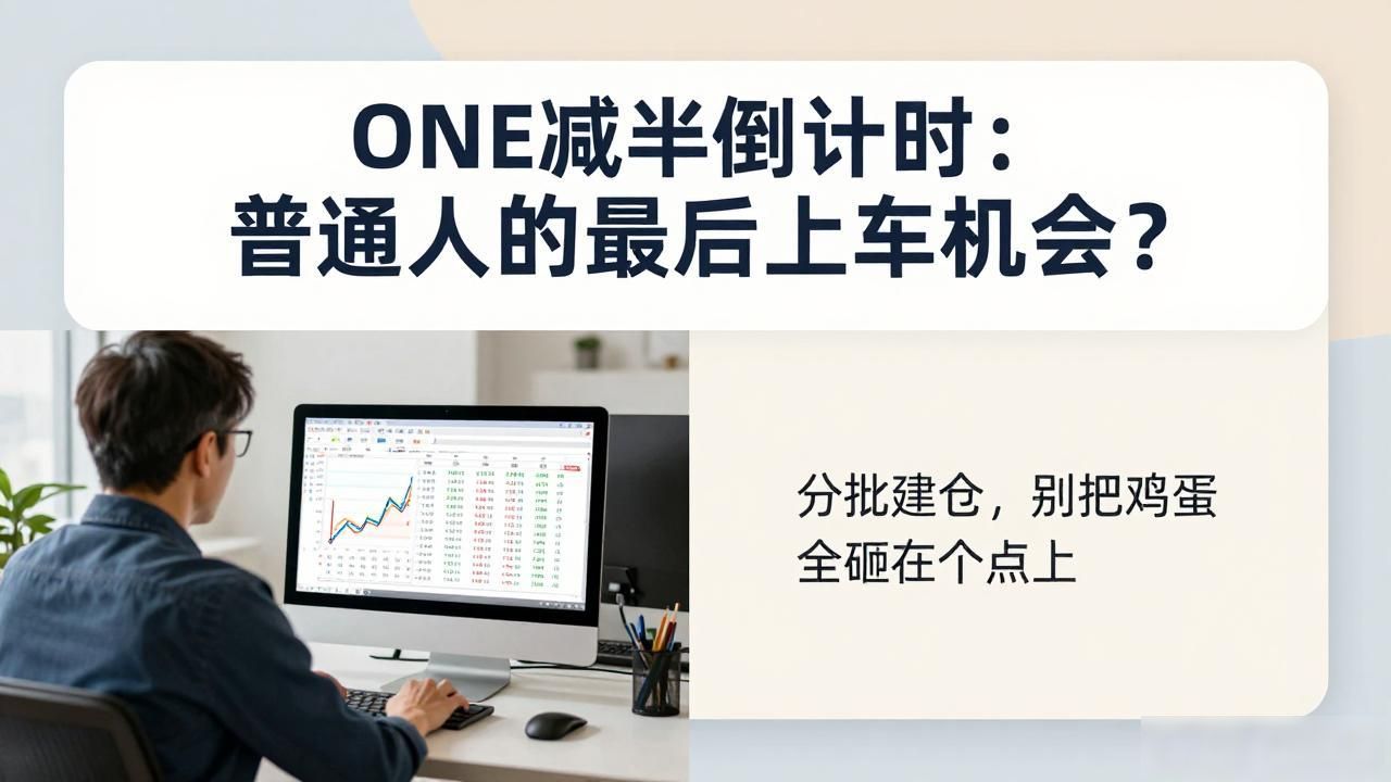 ONE减半倒计时：普通人的最后上车机会？