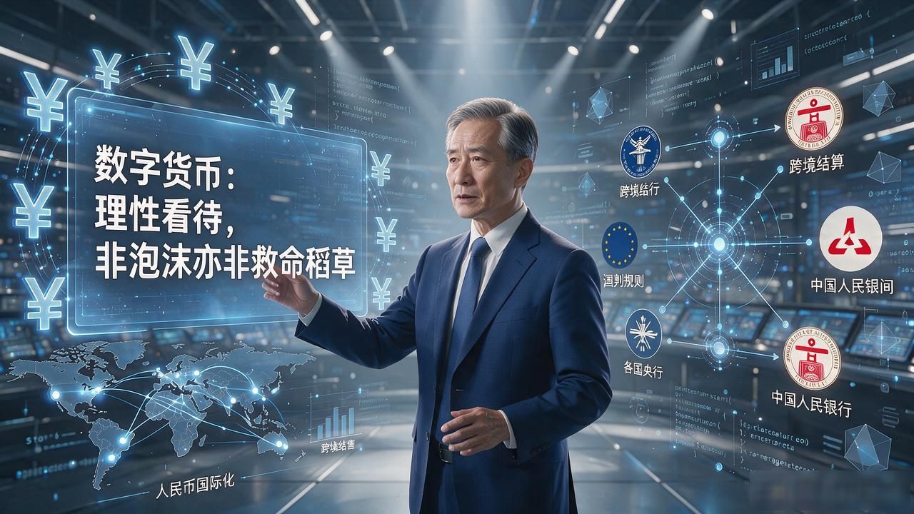 朱民评价数字货币：不是泡沫也不是救命稻草，大实话句句扎心