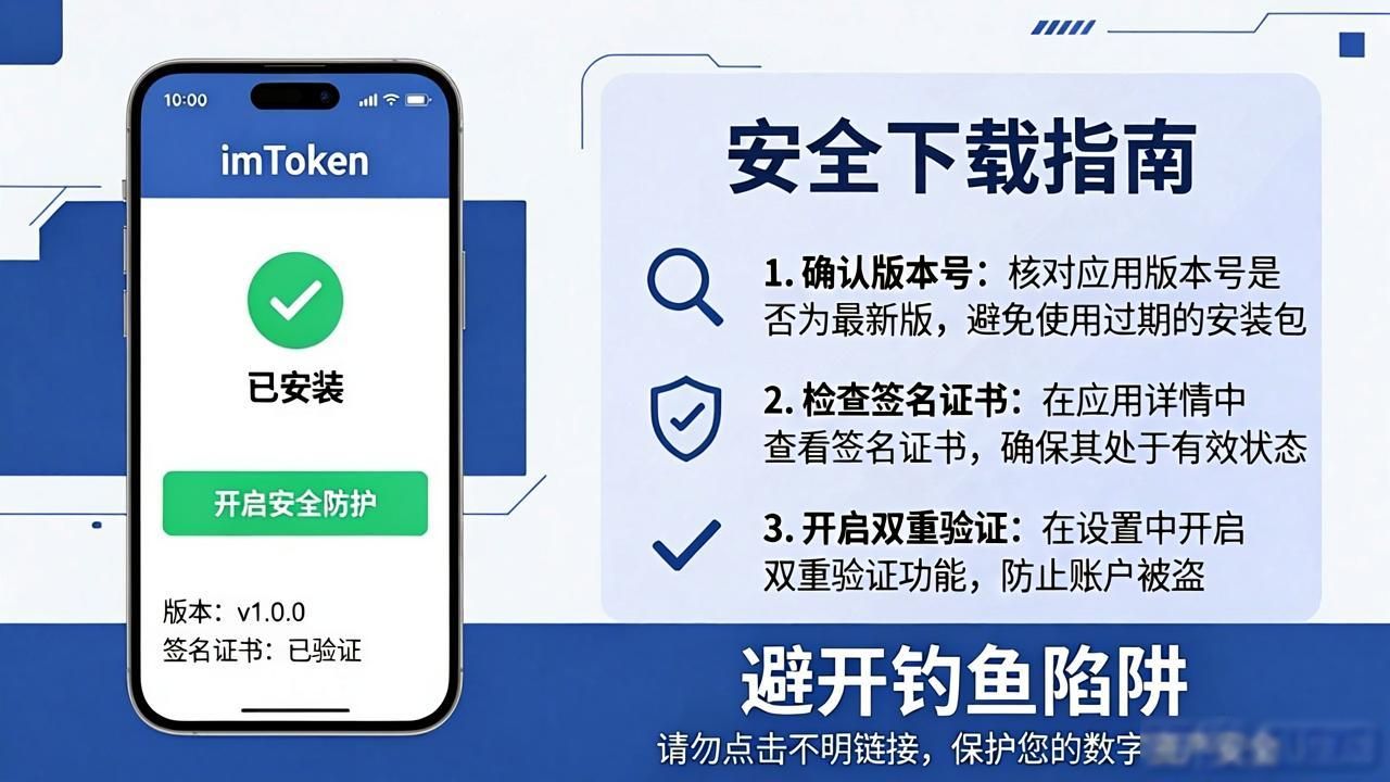 imToken中文版安全下载指南，避开钓鱼陷阱