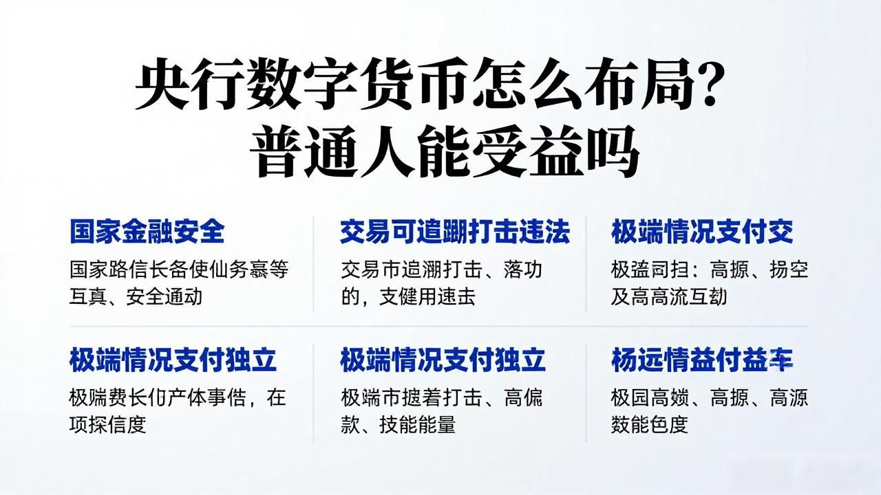 央行数字货币怎么布局？普通人能受益吗