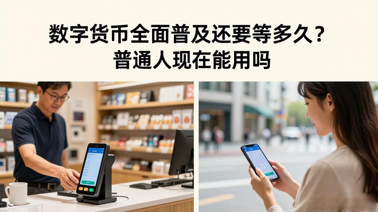 数字货币全面普及还要等多久？普通人现在能用吗