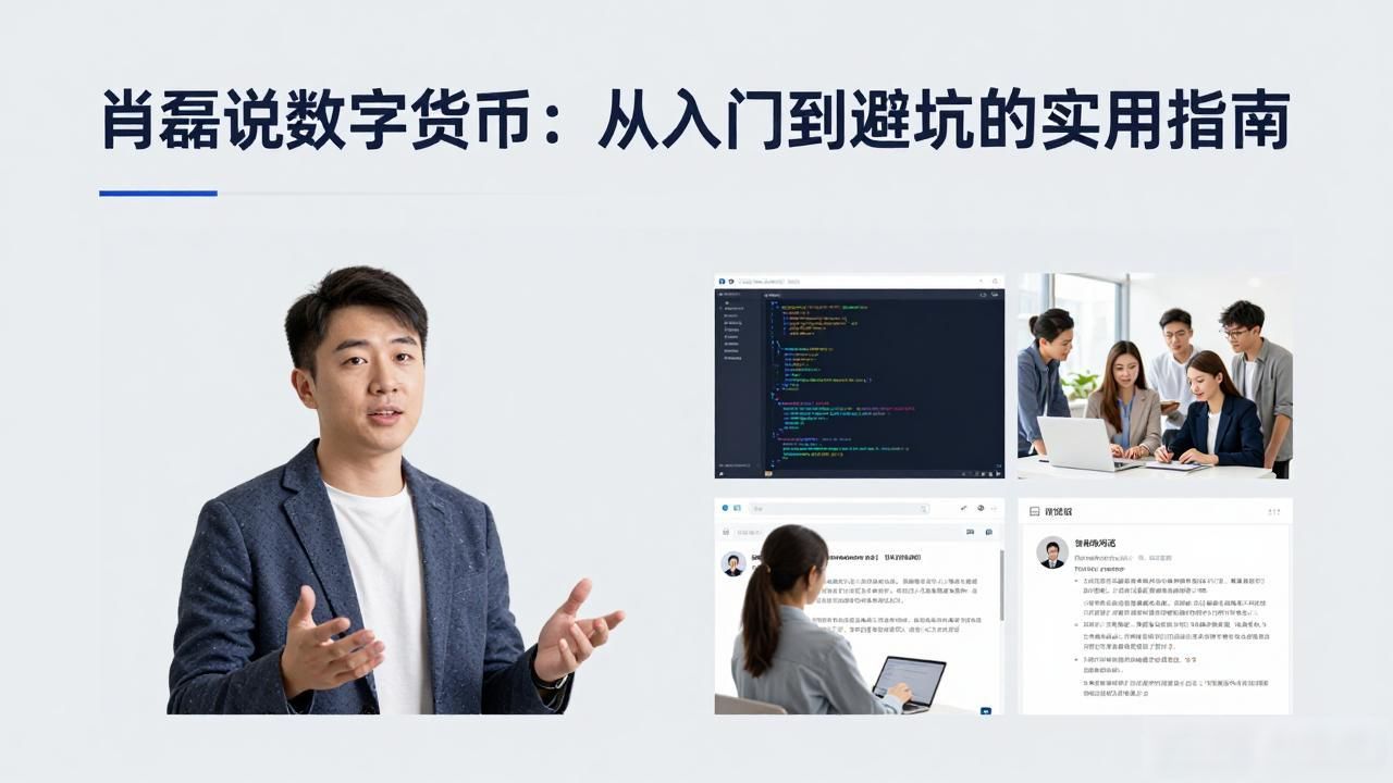 肖磊说数字货币：从入门到避坑的实用指南
