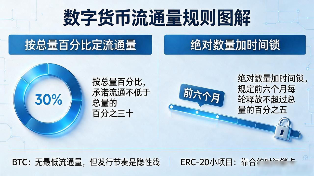 数字货币最低流通量怎么定？小币投资者投资前必须搞清这条线