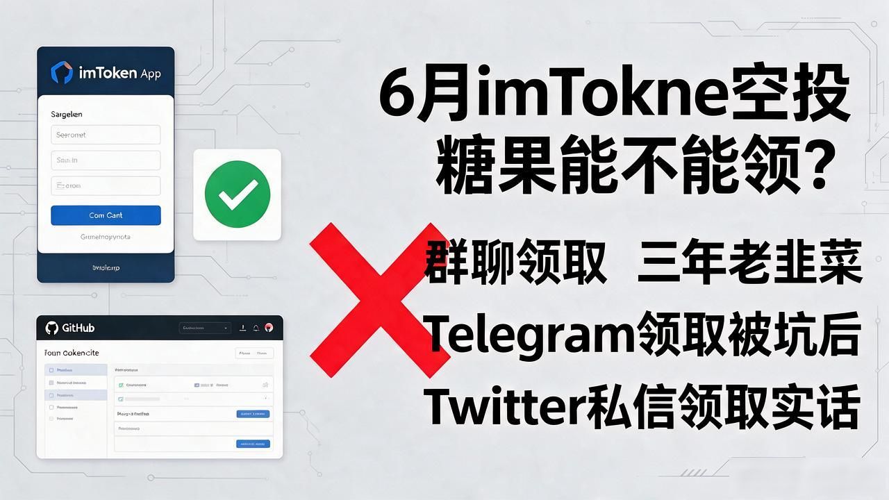 6月imToken空投糖果能不能领？三年老韭菜被坑后说句实话