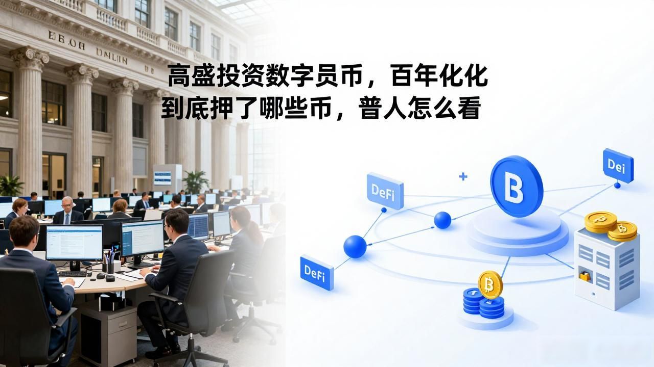 高盛投资数字货币，百年投行到底押了哪些币，普通人怎么看