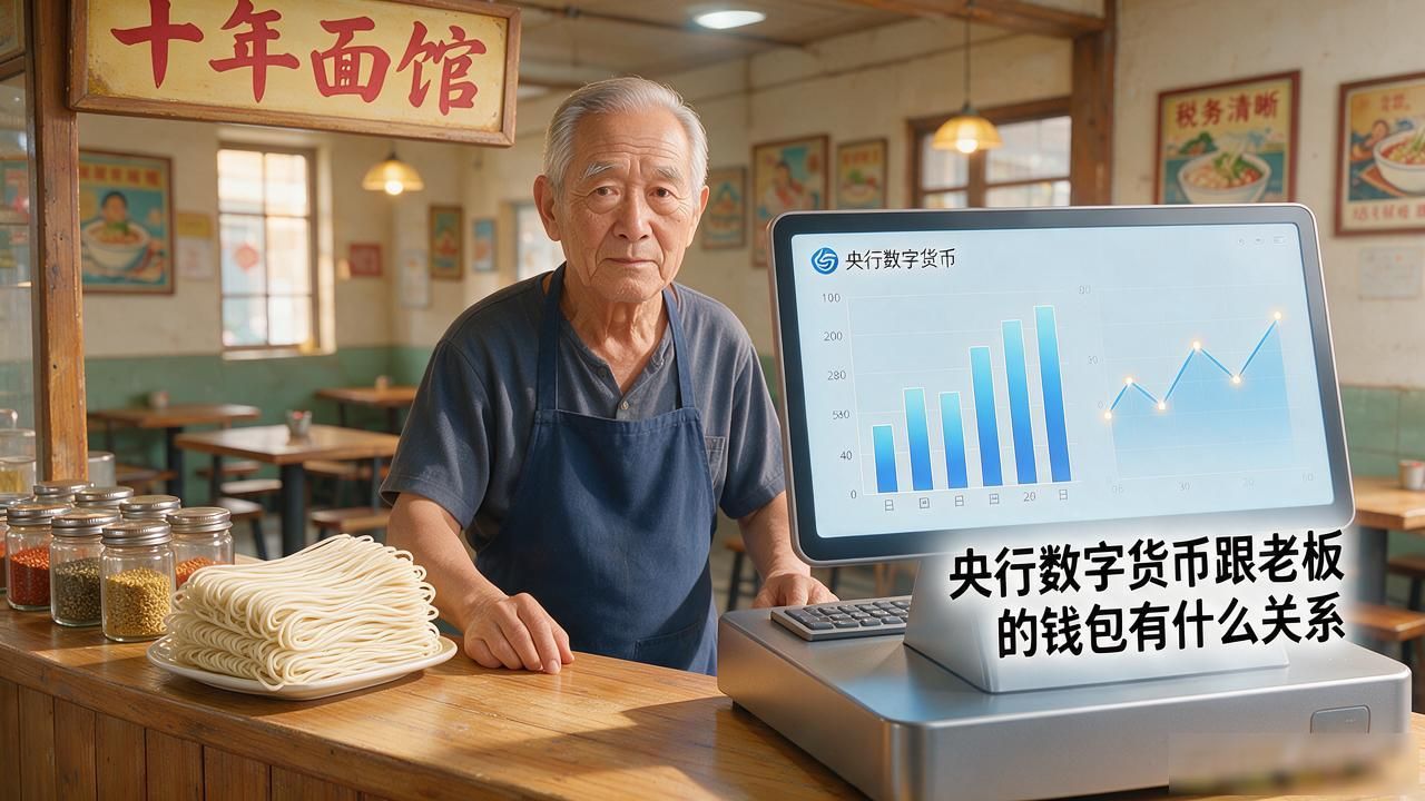 央行数字货币跟老板的钱包有什么关系，我开了十年面馆来说道说道