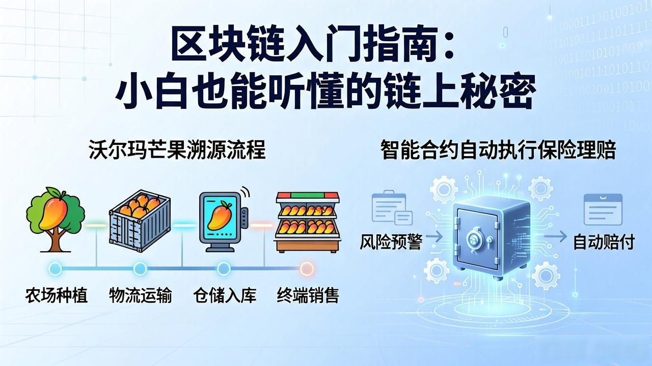 区块链入门指南：小白也能听懂的链上秘密