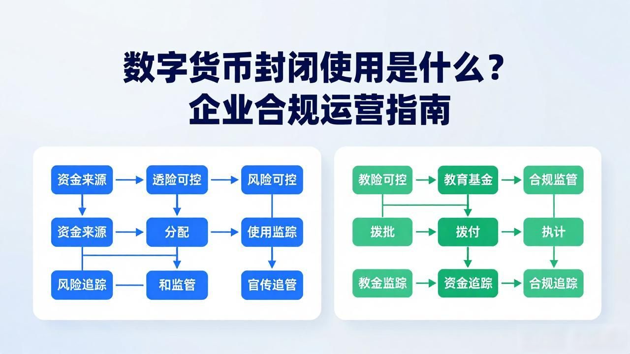 数字货币封闭使用是什么？企业合规运营指南