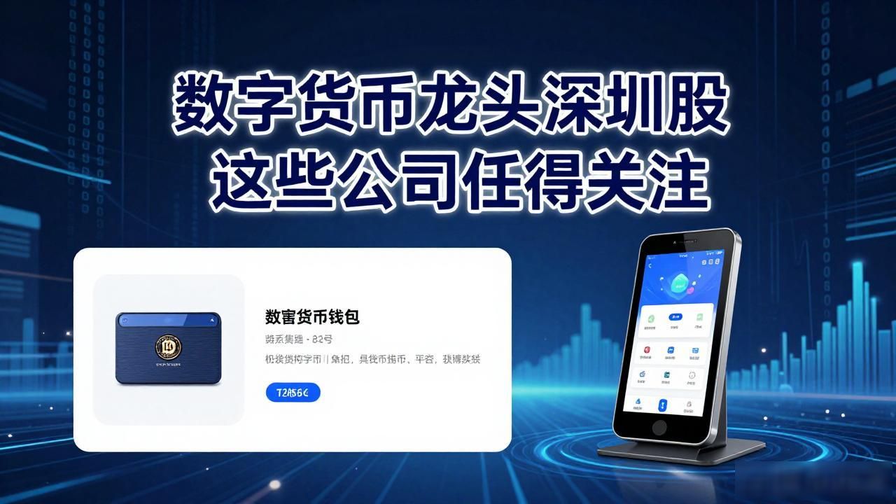 数字货币龙头深圳股 这些公司值得关注