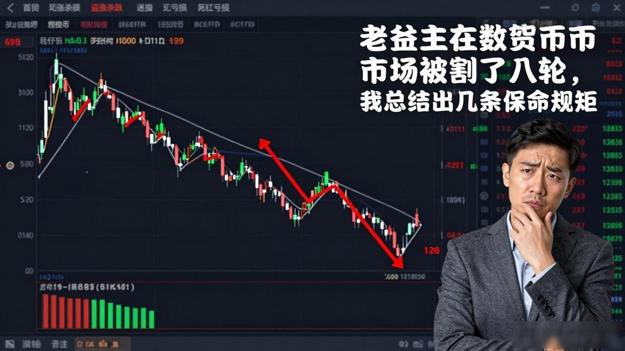 老韭菜在数字货币市场被割了八轮，我总结出几条保命规矩