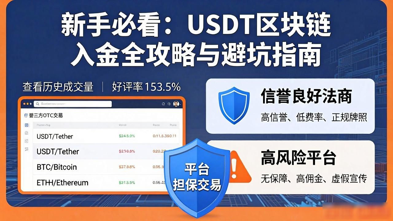 新手必看：USDT区块链入金全攻略与避坑指南