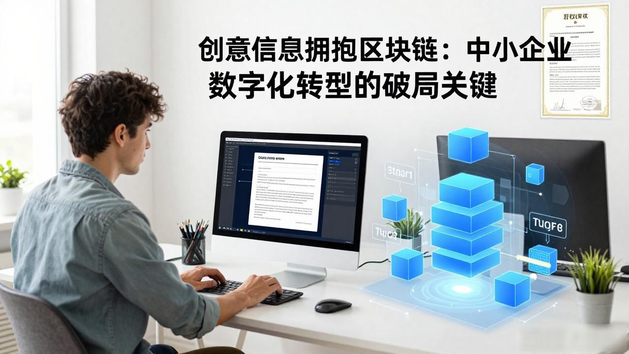 创意信息拥抱区块链：中小企业数字化转型的破局关键