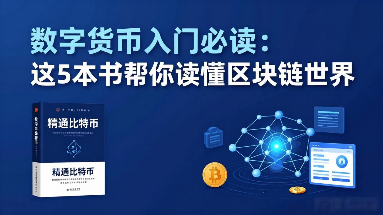 数字货币入门必读：这5本书帮你读懂区块链世界