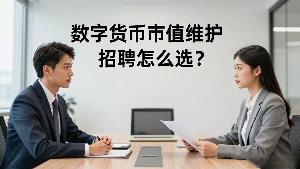 数字货币市值维护招聘怎么选？