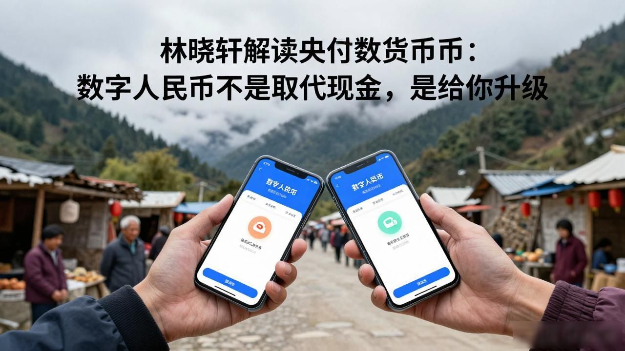 林晓轩解读央行数字货币：数字人民币不是取代现金，是给你升级
