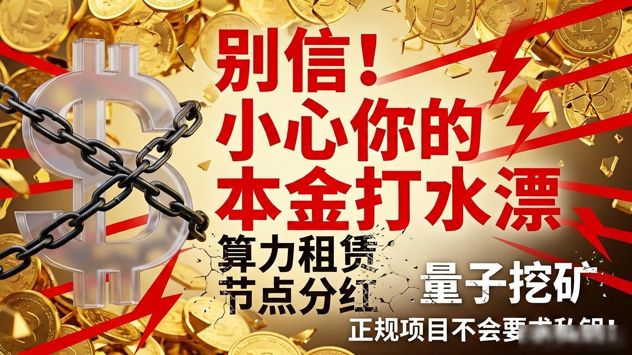 别信！区块链论坛挖矿骗局揭秘：小心你的本金打水漂