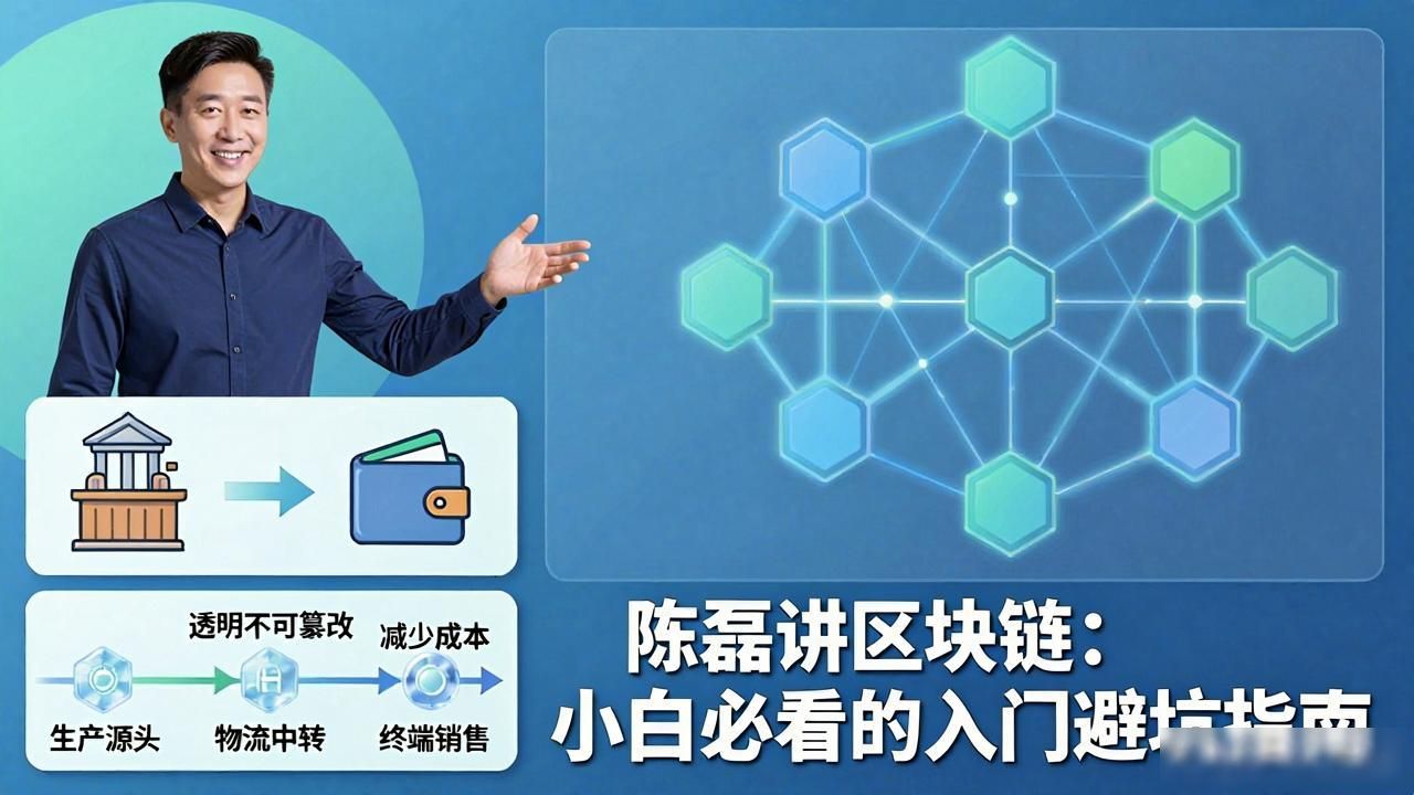 陈磊讲区块链：小白必看的入门避坑指南