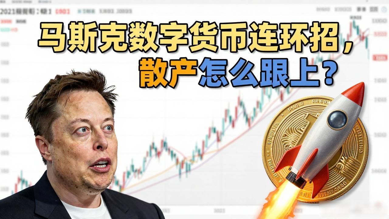 马斯克数字货币连环招，散户怎么跟上？