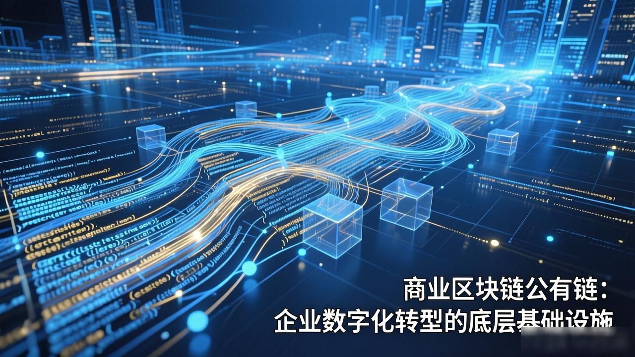 商业区块链公有链：企业数字化转型的底层基础设施