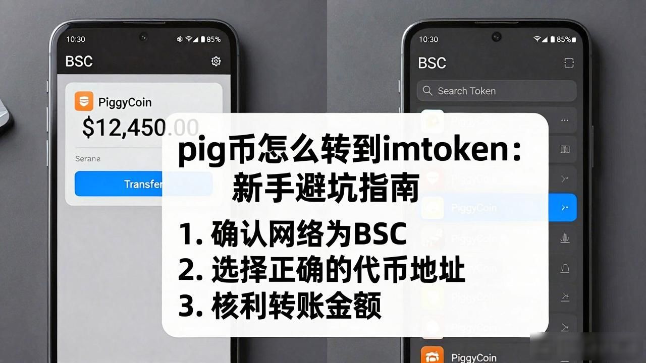 pig币怎么转到imtoken：新手避坑指南