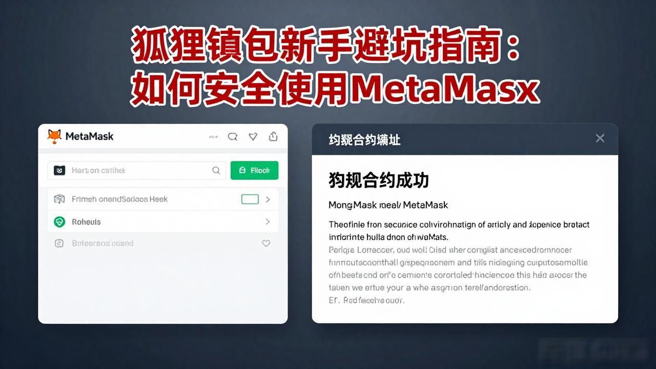 狐狸钱包新手避坑指南：如何安全使用MetaMask