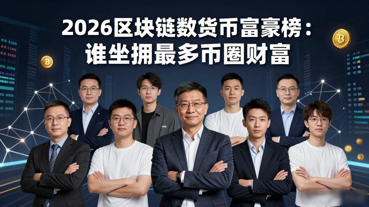 2026区块链数字货币富豪榜：谁坐拥最多币圈财富