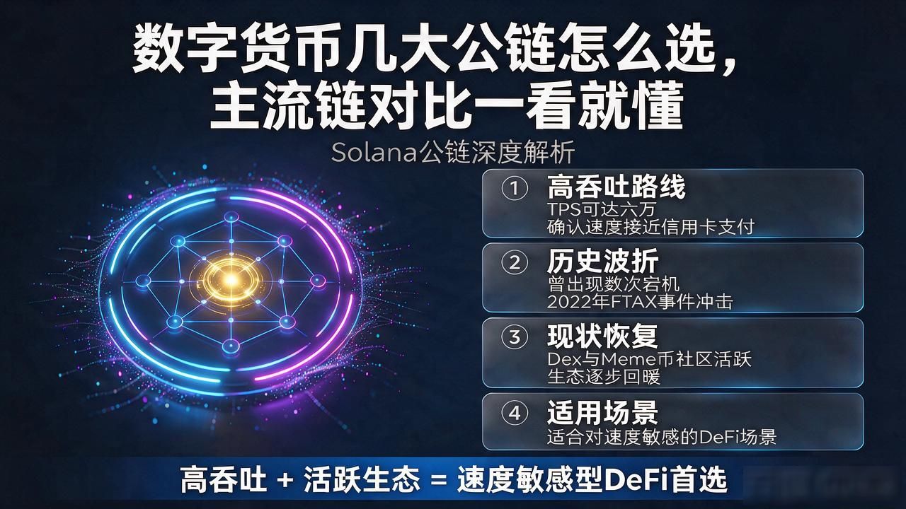 数字货币几大公链怎么选，主流链对比一看就懂
