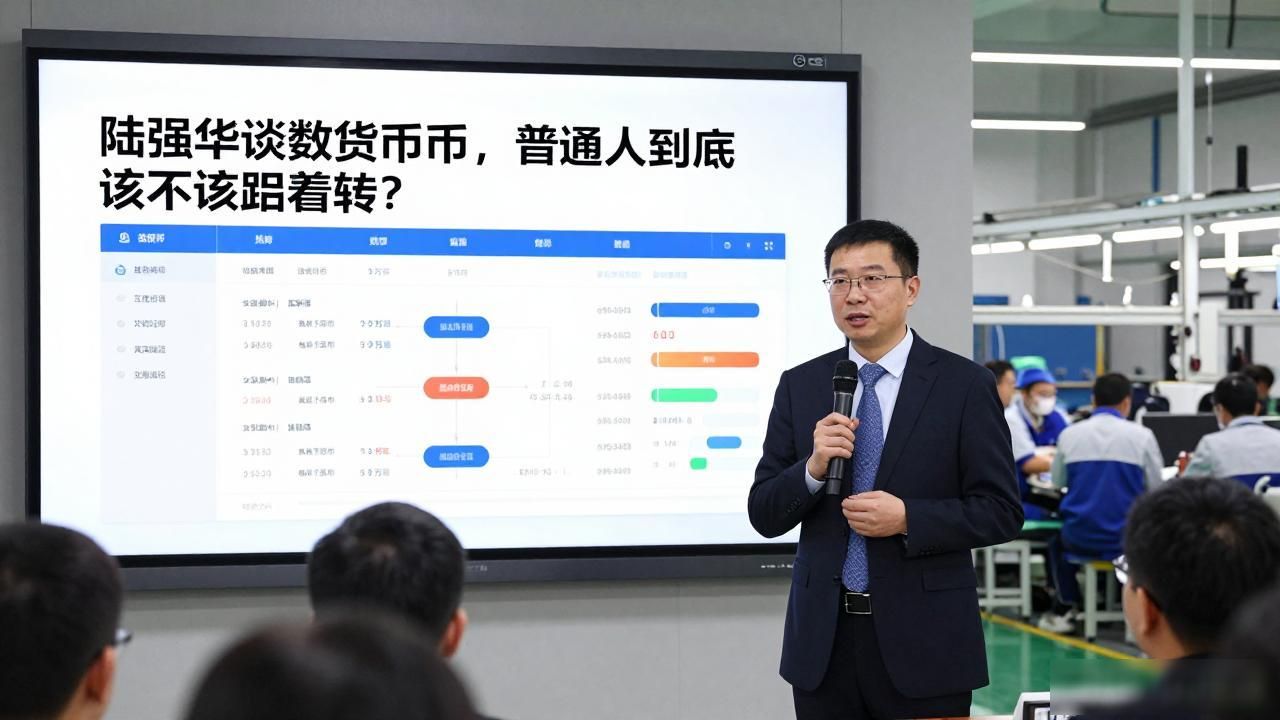 陆强华谈数字货币，普通人到底该不该跟着转？