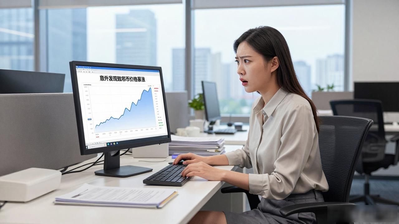 女生偶然发现数字货币暴涨 普通人该如何抓住机会