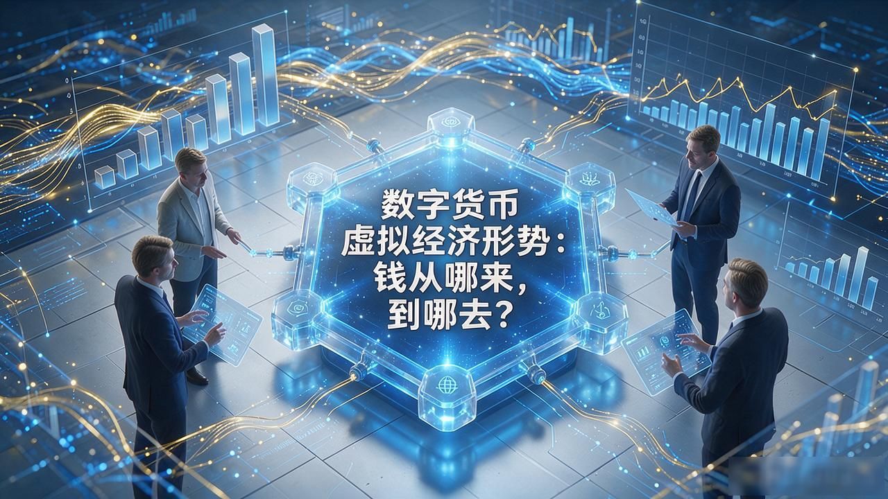 数字货币虚拟经济形势：钱从哪来，到哪去？