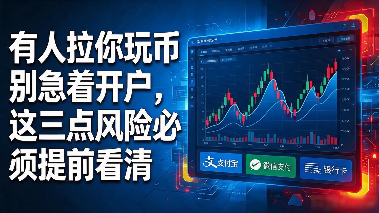 有人拉你玩币别急着开户，这三点风险必须提前看清