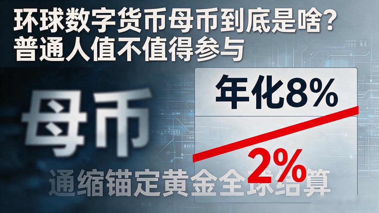 环球数字货币母币到底是啥？普通人值不值得参与