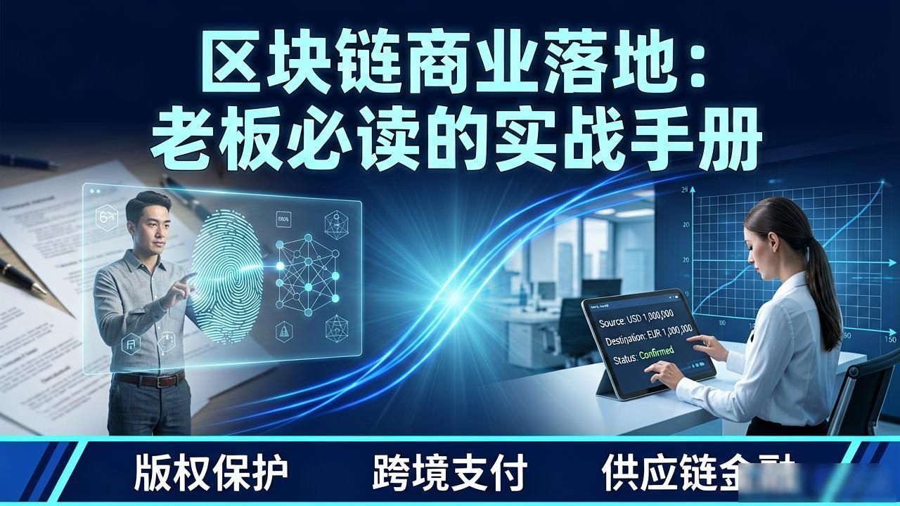 区块链商业落地：老板必读的实战手册