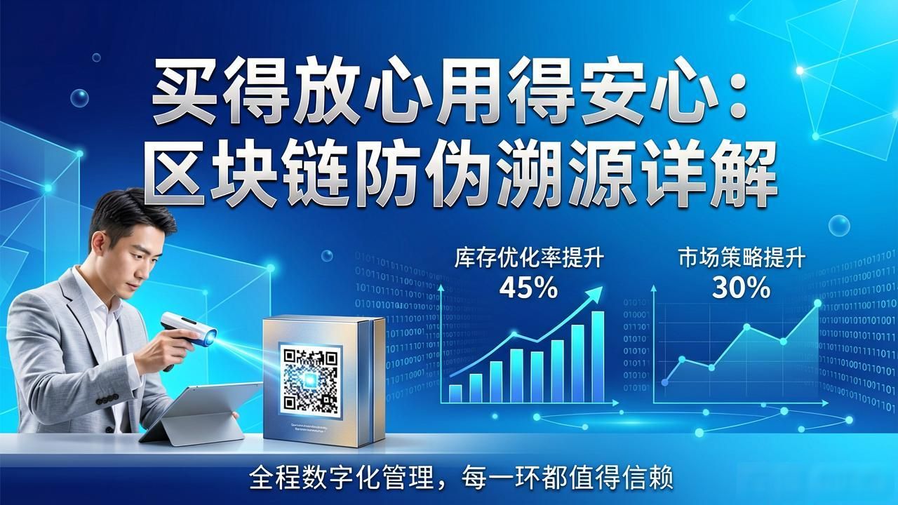 买得放心用得安心：区块链防伪溯源详解