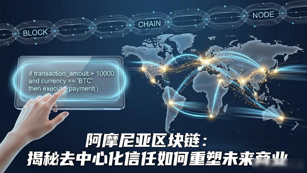 阿摩尼亚区块链结合供应链管理实时追踪_阿摩尼亚区块链智能合约金融领域应用_阿摩尼亚 区块链