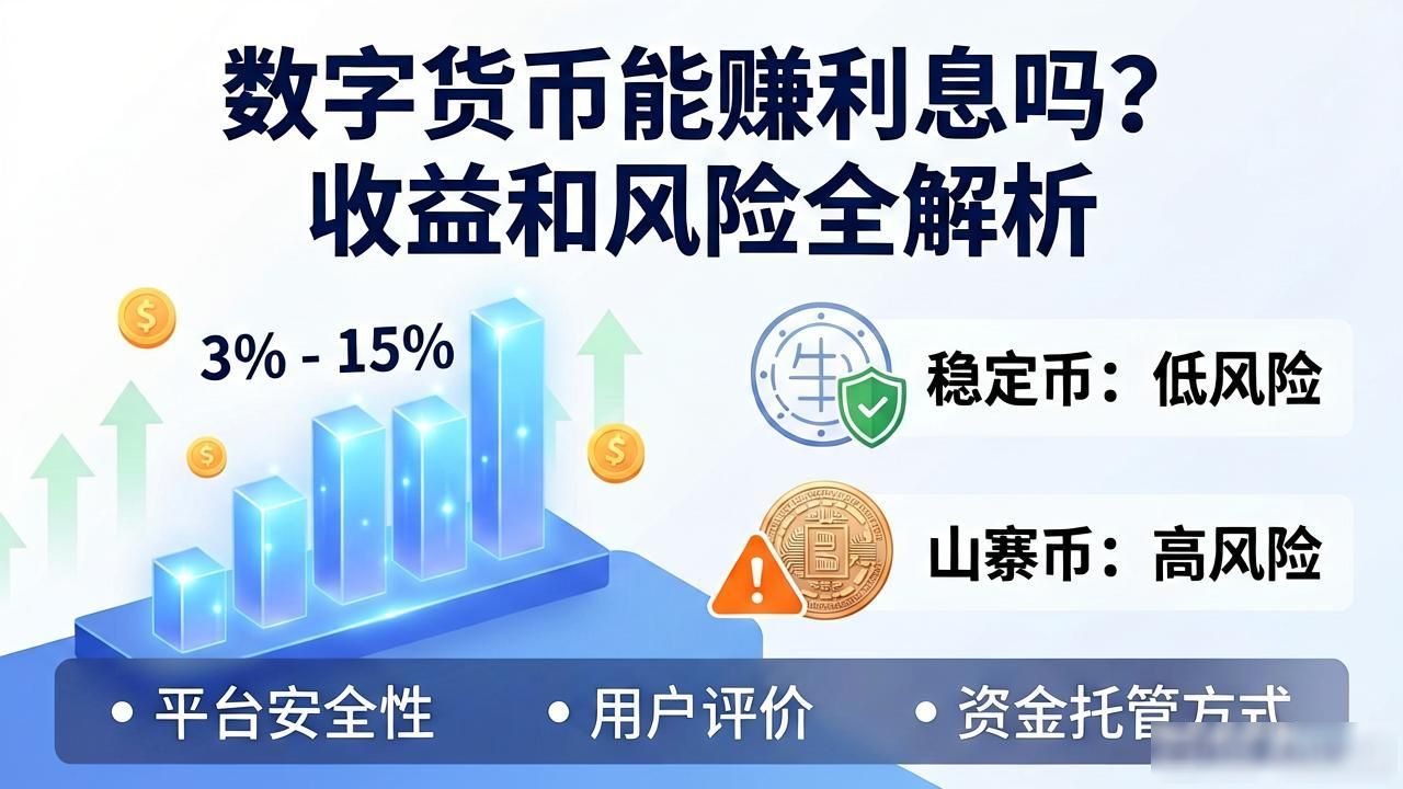 数字货币能赚利息吗？收益和风险全解析