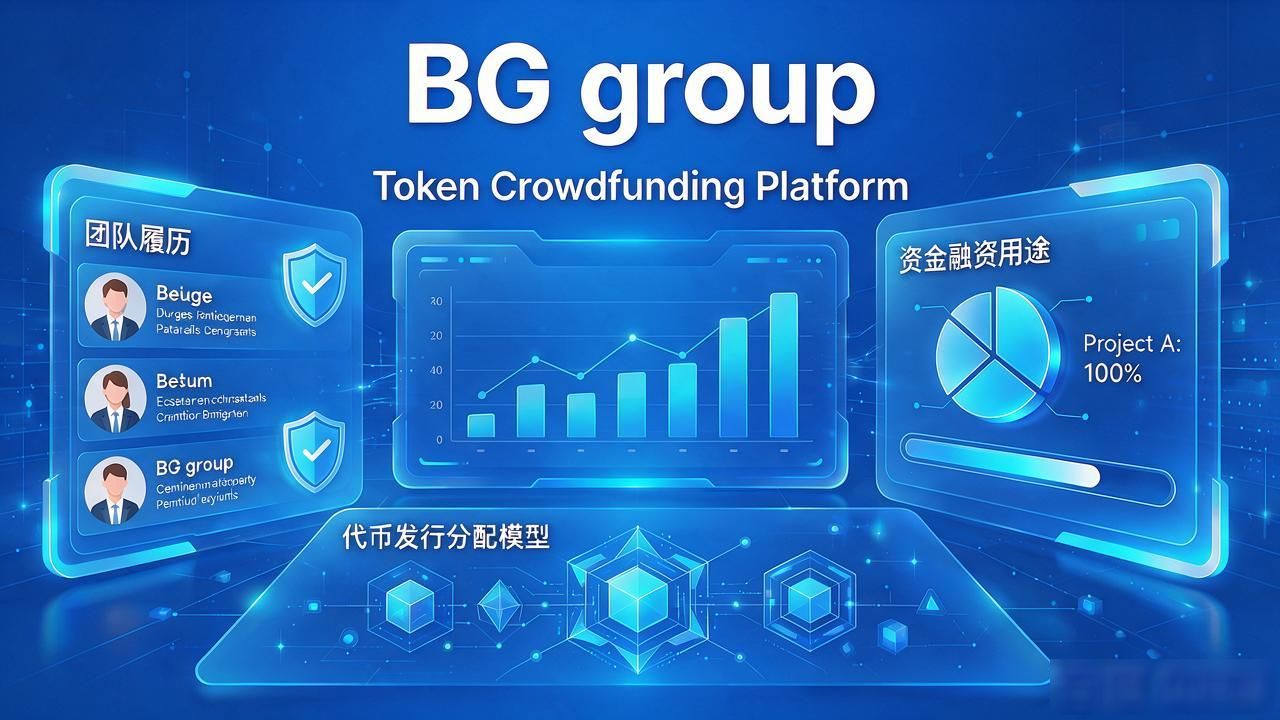 选靠谱数字货币众筹交易平台 BG group助力高效参与新币投资