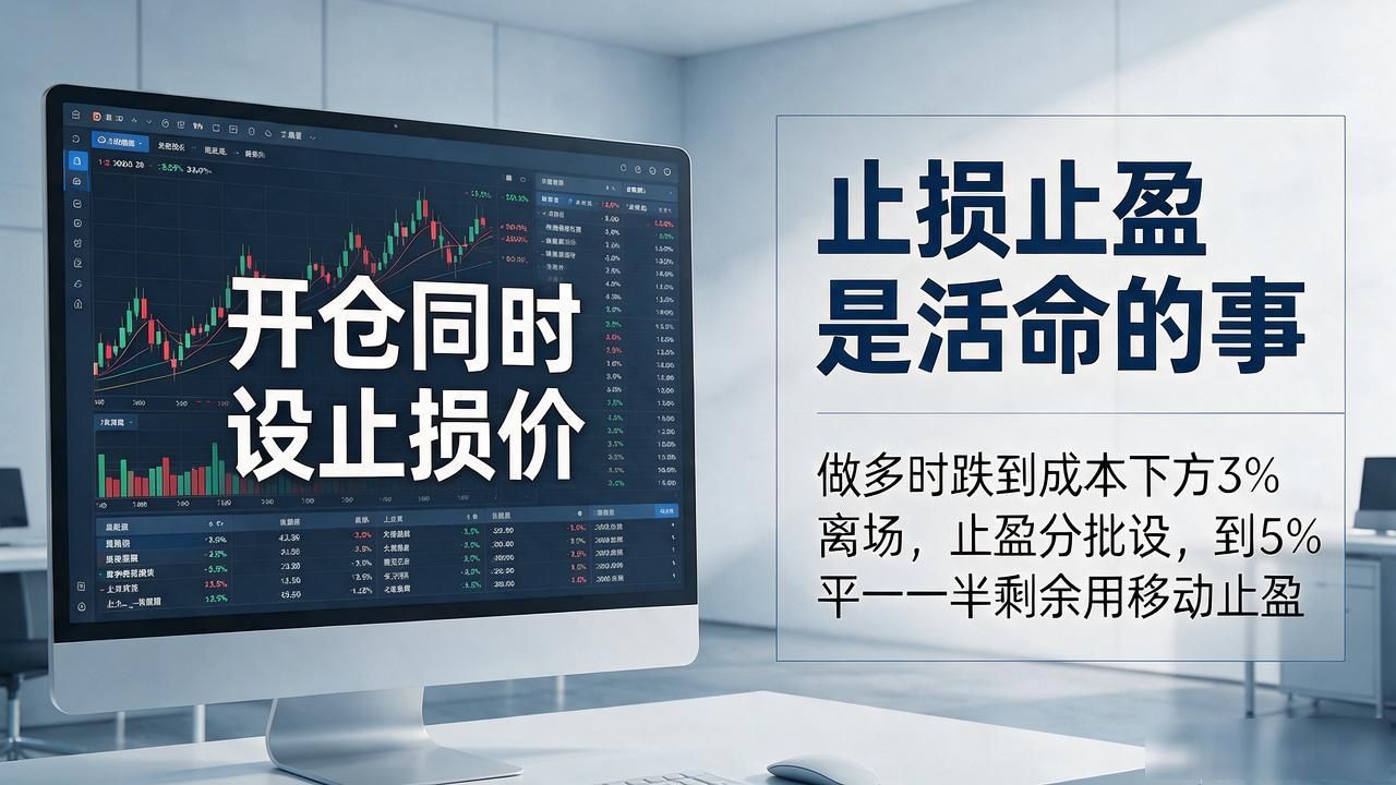 数字货币合约怎么用？开仓止损平仓三步走，新手少交学费