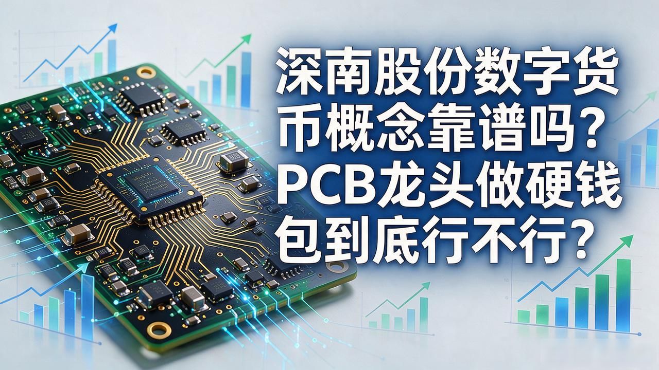 深南股份数字货币概念靠谱吗？PCB龙头做硬钱包到底行不行
