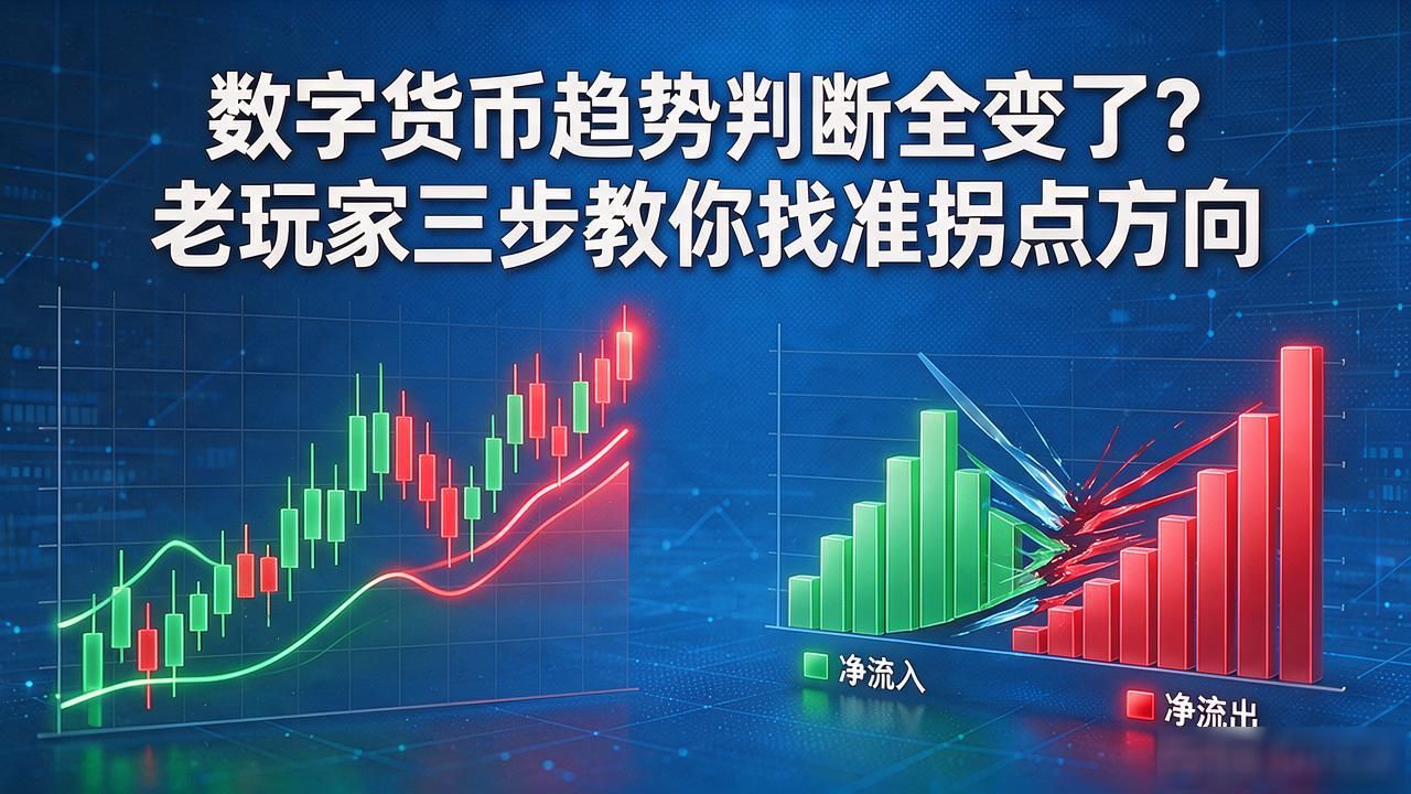 数字货币趋势判断全变了？老玩家三步教你找准拐点方向