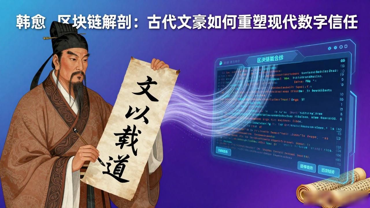 韩愈区块链解剖：古代文豪如何重塑现代数字信任