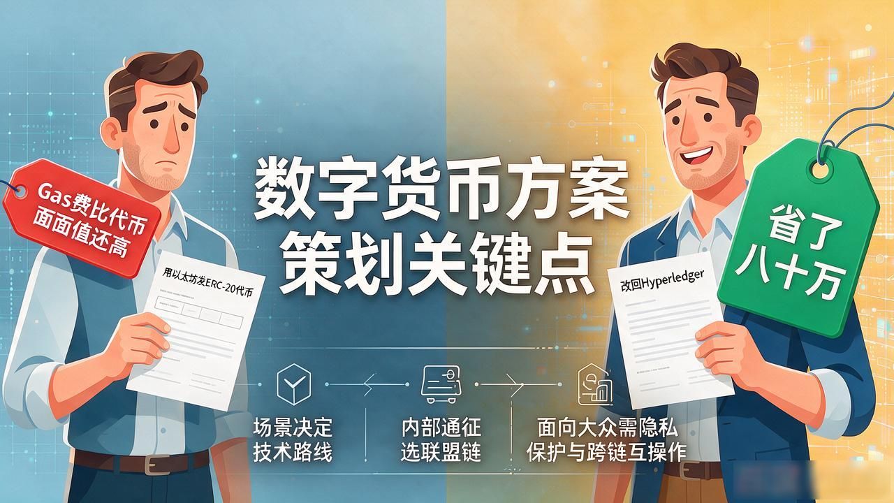数字货币方案策划怎么做才不翻车？给你拆明白几个关键点