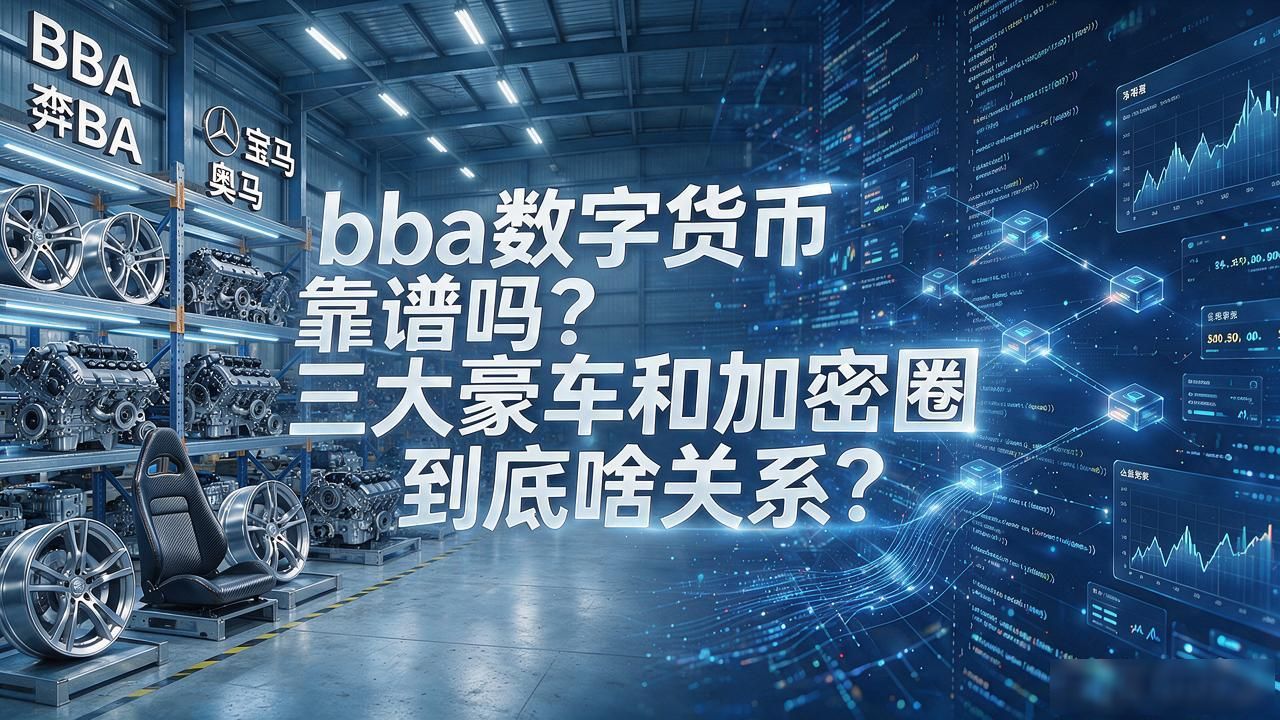 bba数字货币靠谱吗？三大豪车和加密圈到底啥关系