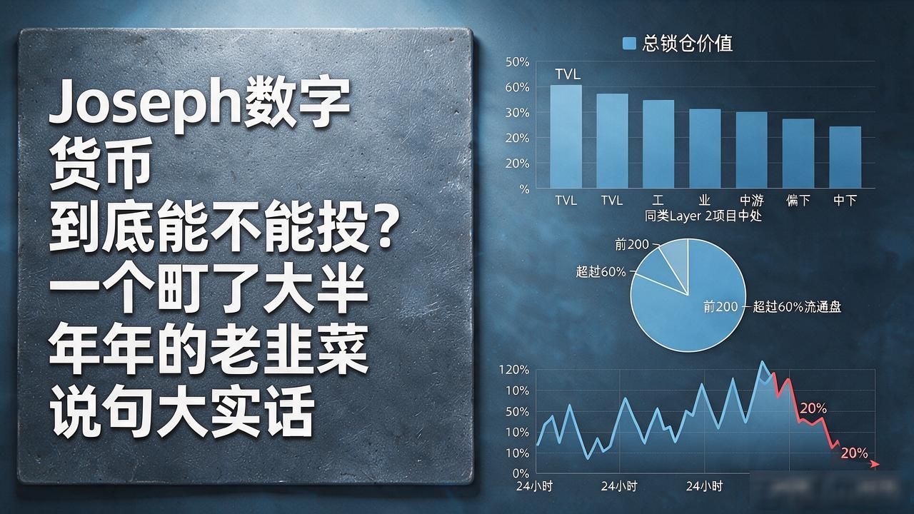 oseph数字货币到底能不能投？一个盯了大半年的老韭菜说句大实话