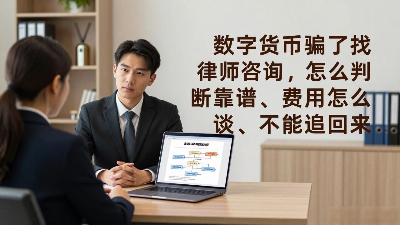 数字货币被骗了找律师咨询，怎么判断靠谱、费用怎么谈、能不能追回来